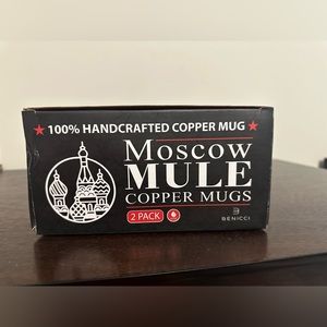 NEW! Moscow Mule Copper Mugs (2)